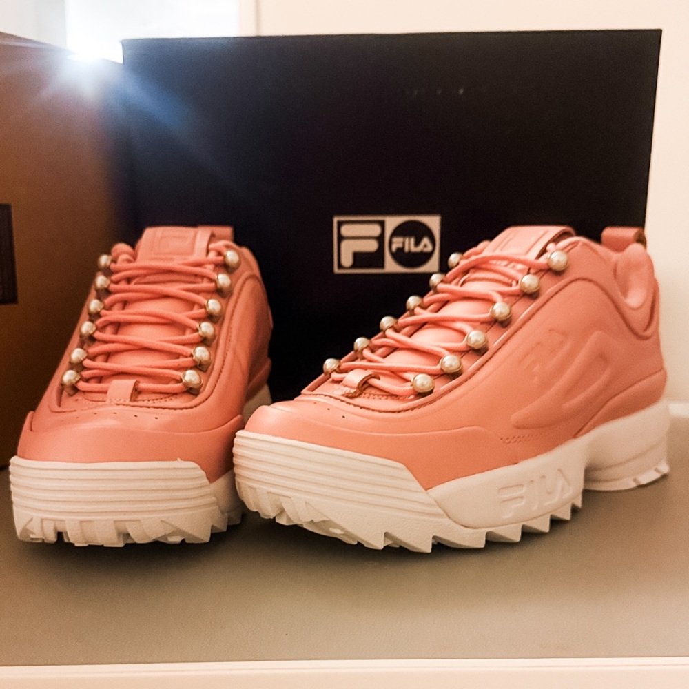 Fila Women's Coral Sneakers with White Soles